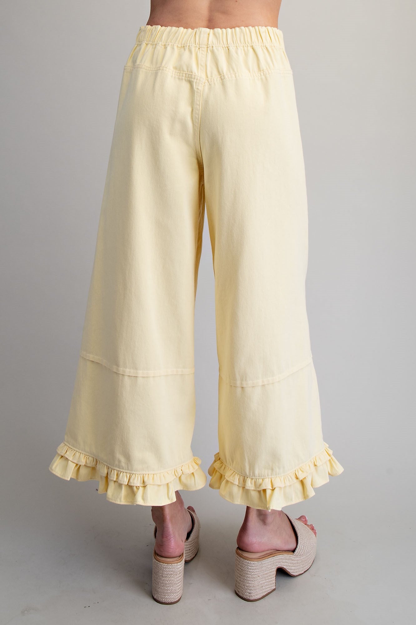 Buttercream Ruffle Pant