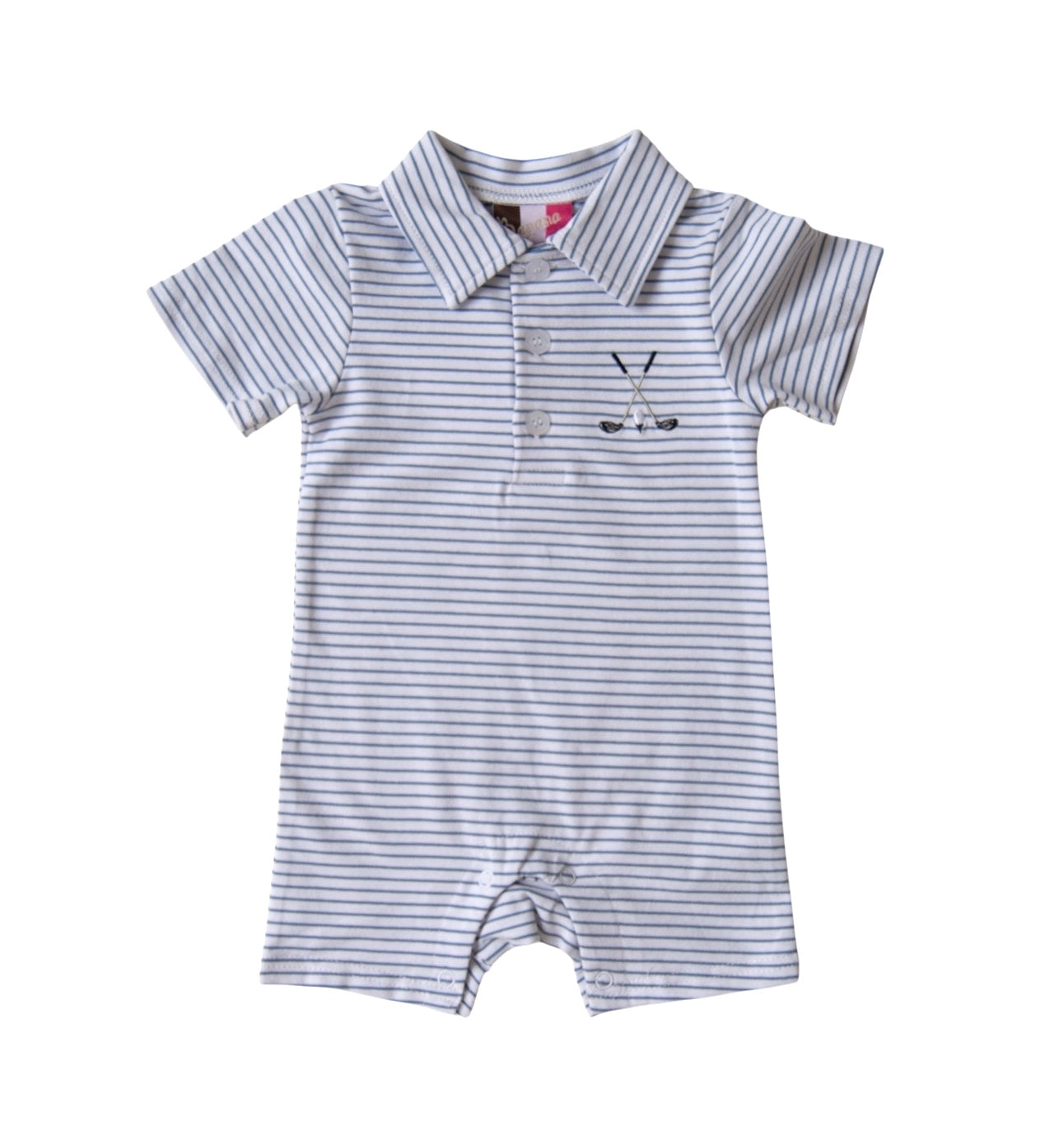 Banana Split Hole in One Romper