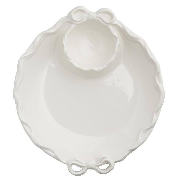 Mud Pie Bow Chip & Dip #41800200