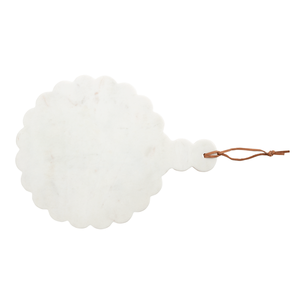 Mud Pie Scalloped Marble Board #42210200