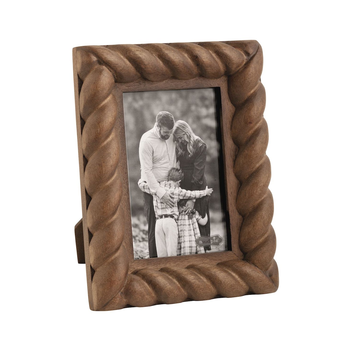 Mud Pie Twisted Wood Frame #46900789