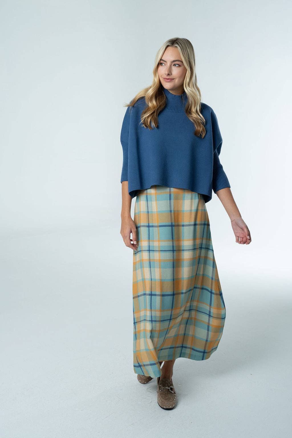 Harvest Plaid Tiffany Skirt