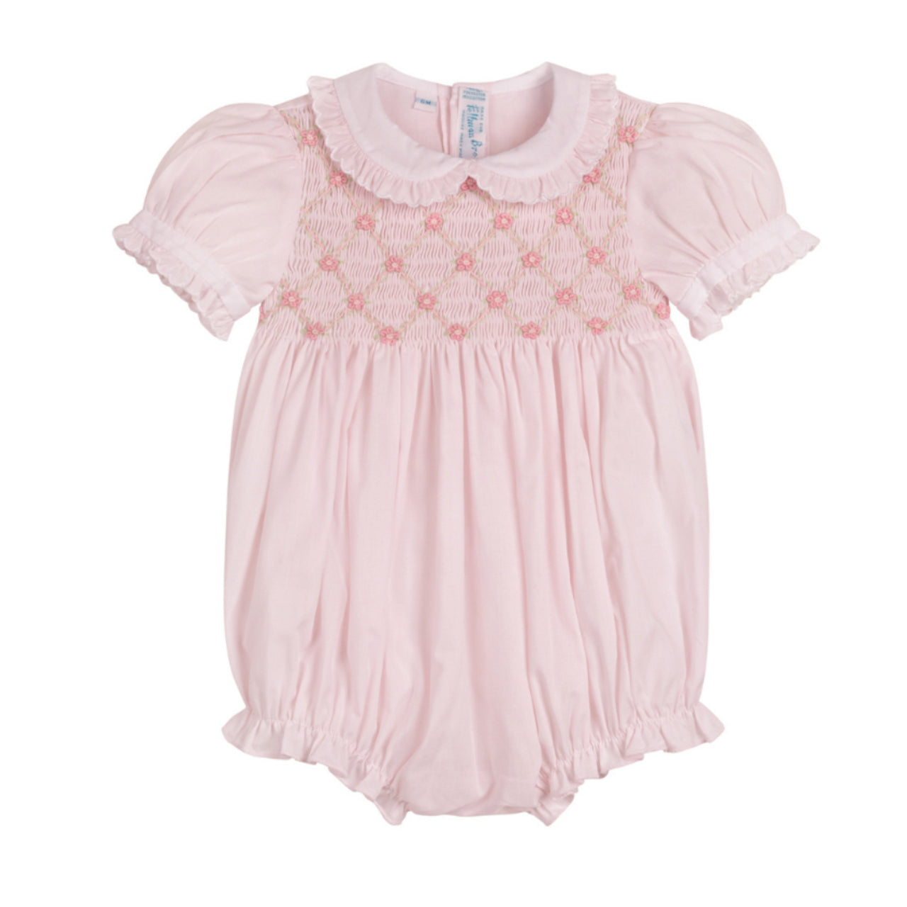 Feltman Sally Smocked Floral Romper
