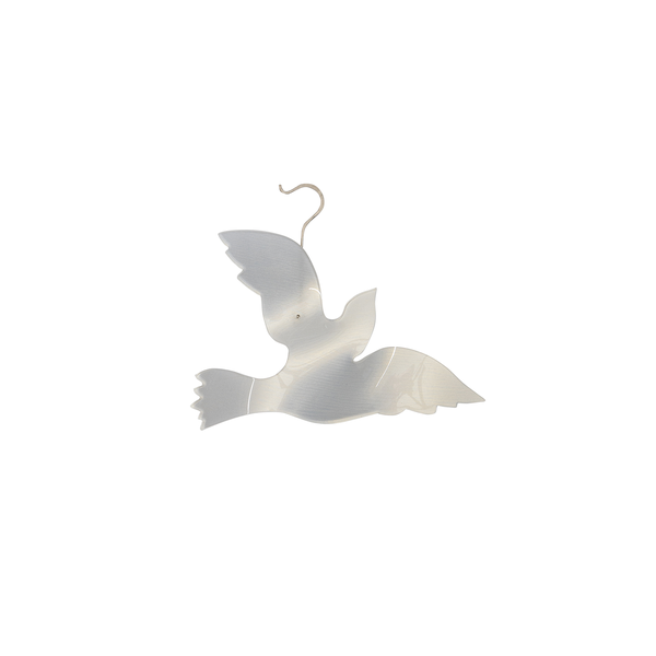 Fig & Dove White Acrylic Dove