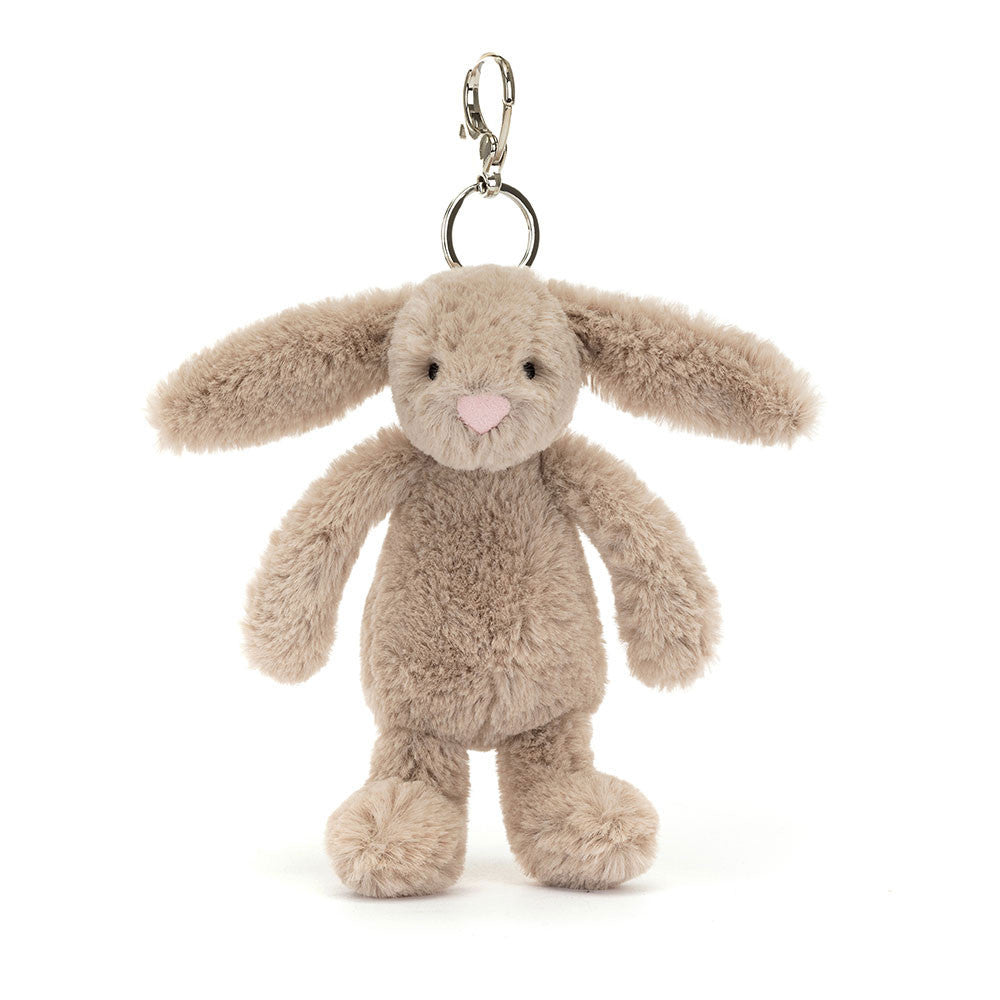 JC Bashful Beige Bunny Bag Charm