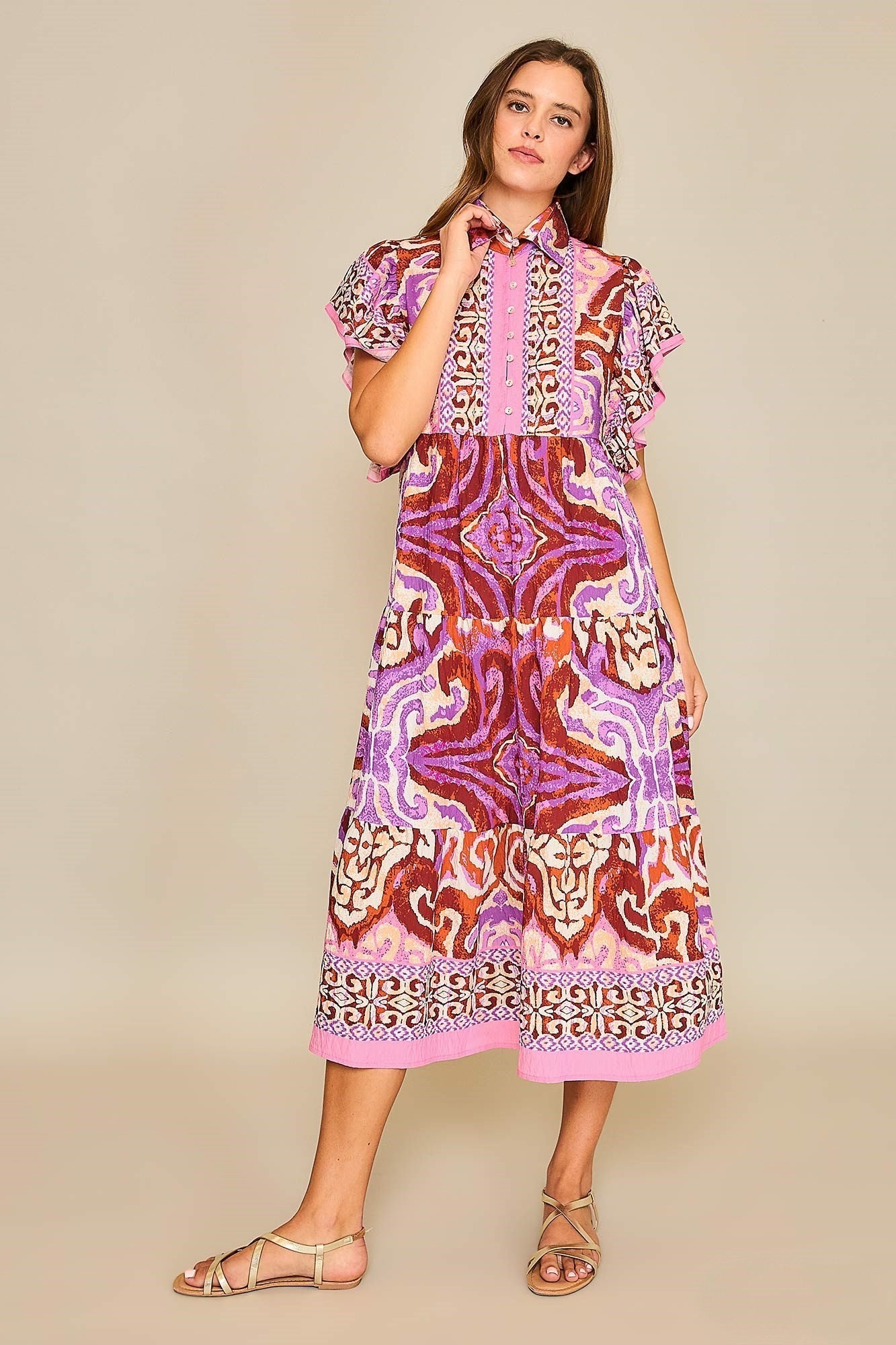 Spring Orchid Dress