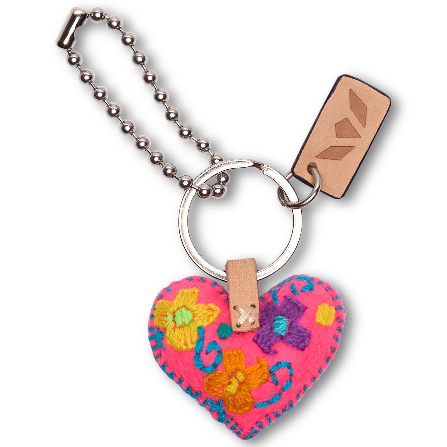 Consuela Corazon Chico Pink Heart Charm