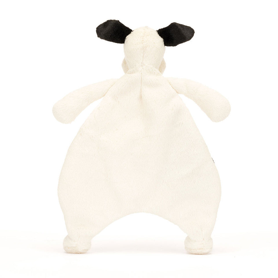 JC Bashful Black & Cream Puppy Comforter
