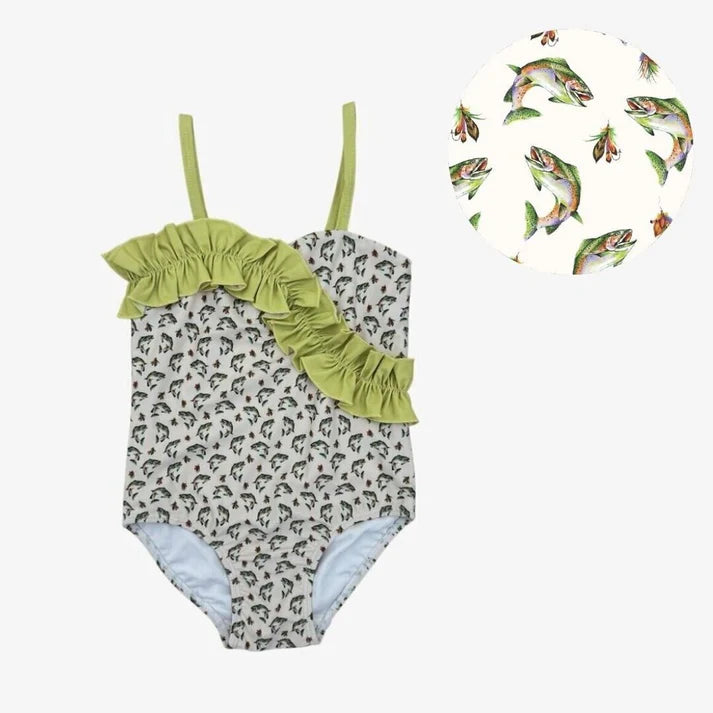 Velvet Fawn Trout Traditions Swimsuit
