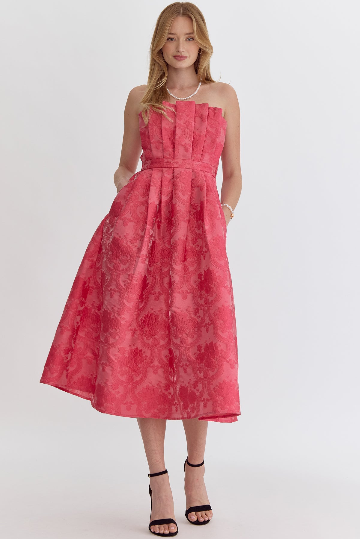 Abi Hot Pink Dress Dazzles Collectables and Accessories Abi Hot Pink Dress Dazzles Collectables and Accessories