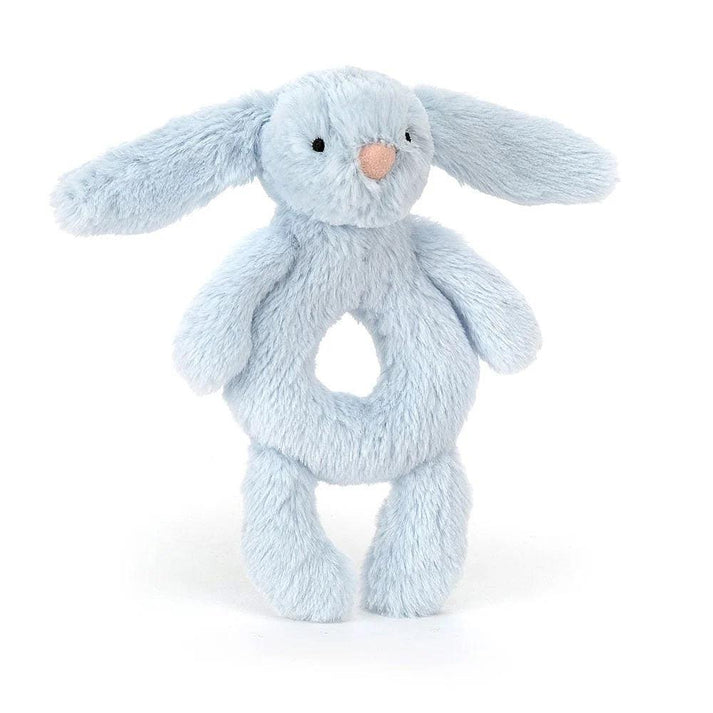 JC Bashful Blue Bunny Rattle