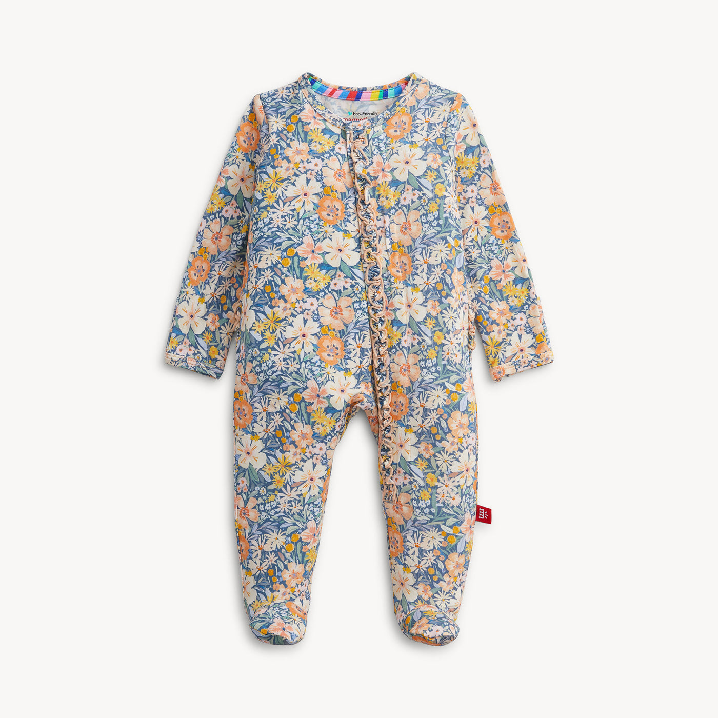 MM Flora Ruffle Footie #MF600151