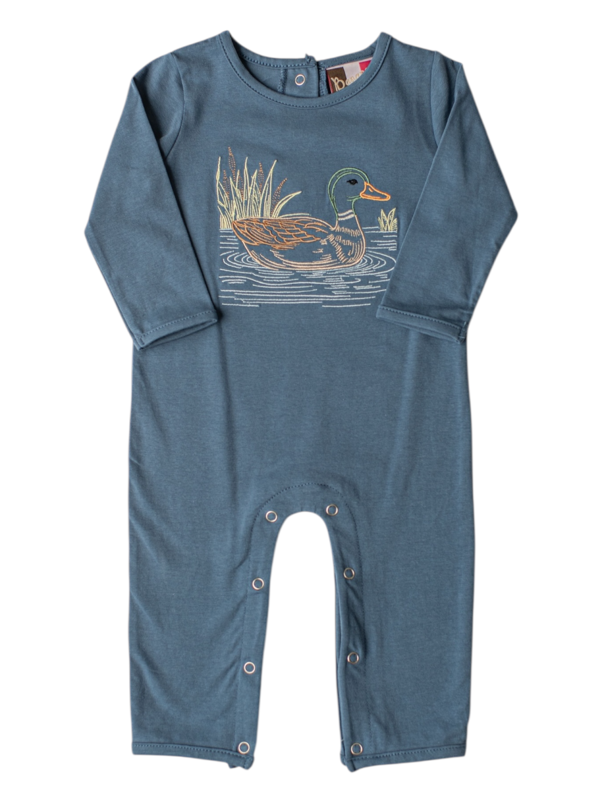 Banana Split Mallard Duck Romper