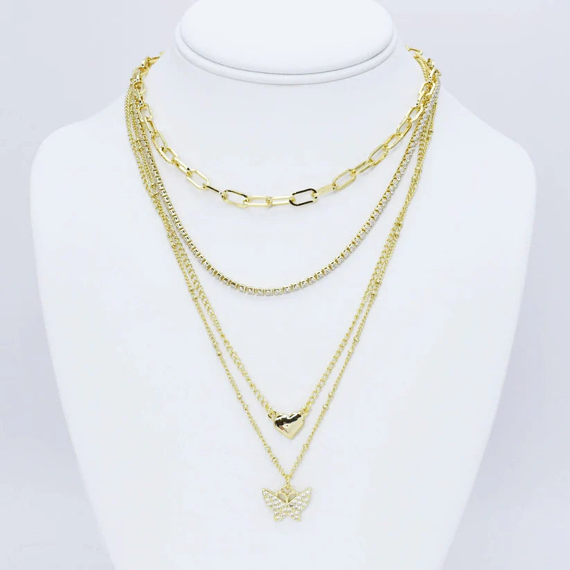 TJ Radiant Fluttery Necklace