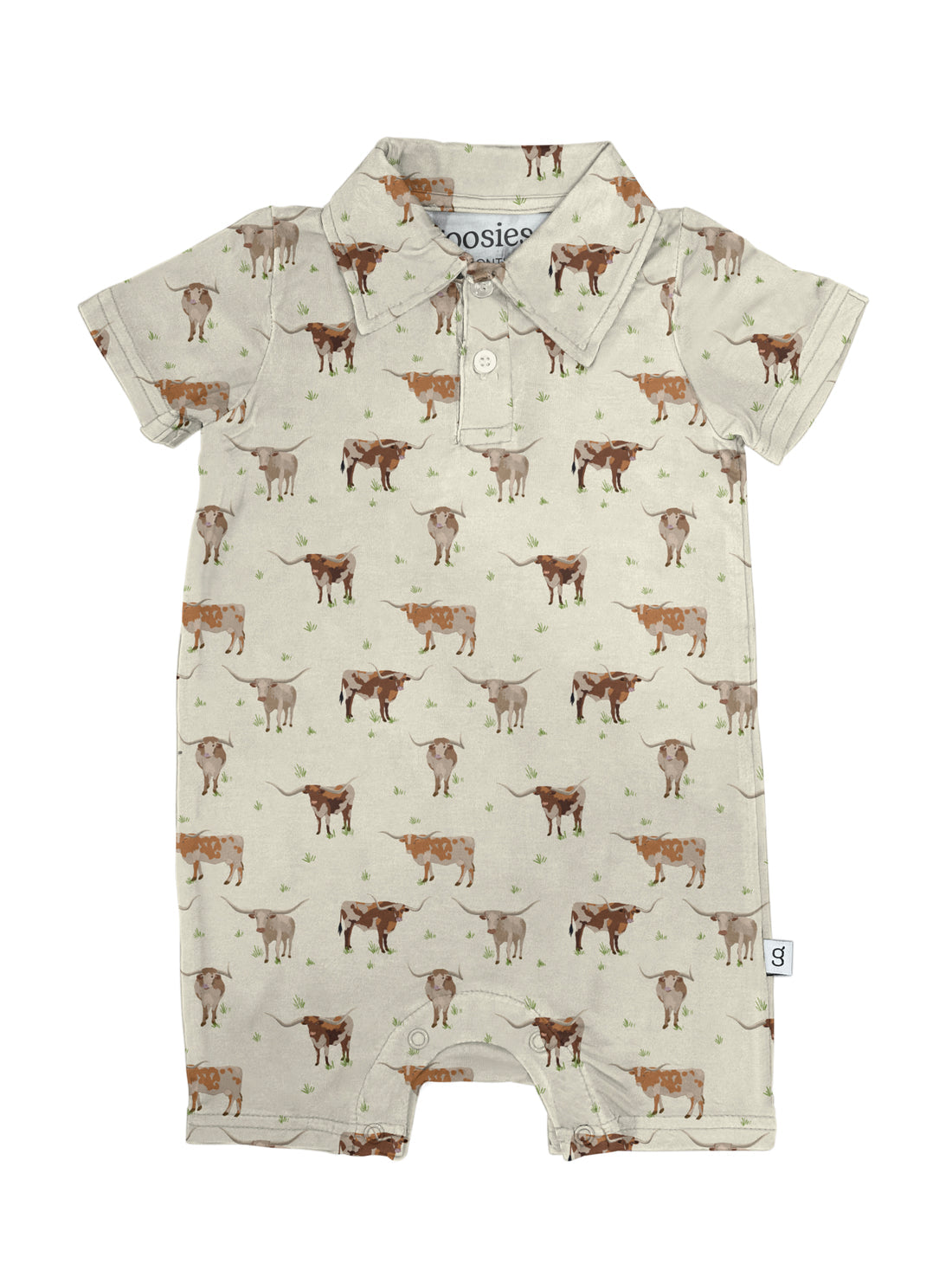 Goosies Longhorn Polo Romper