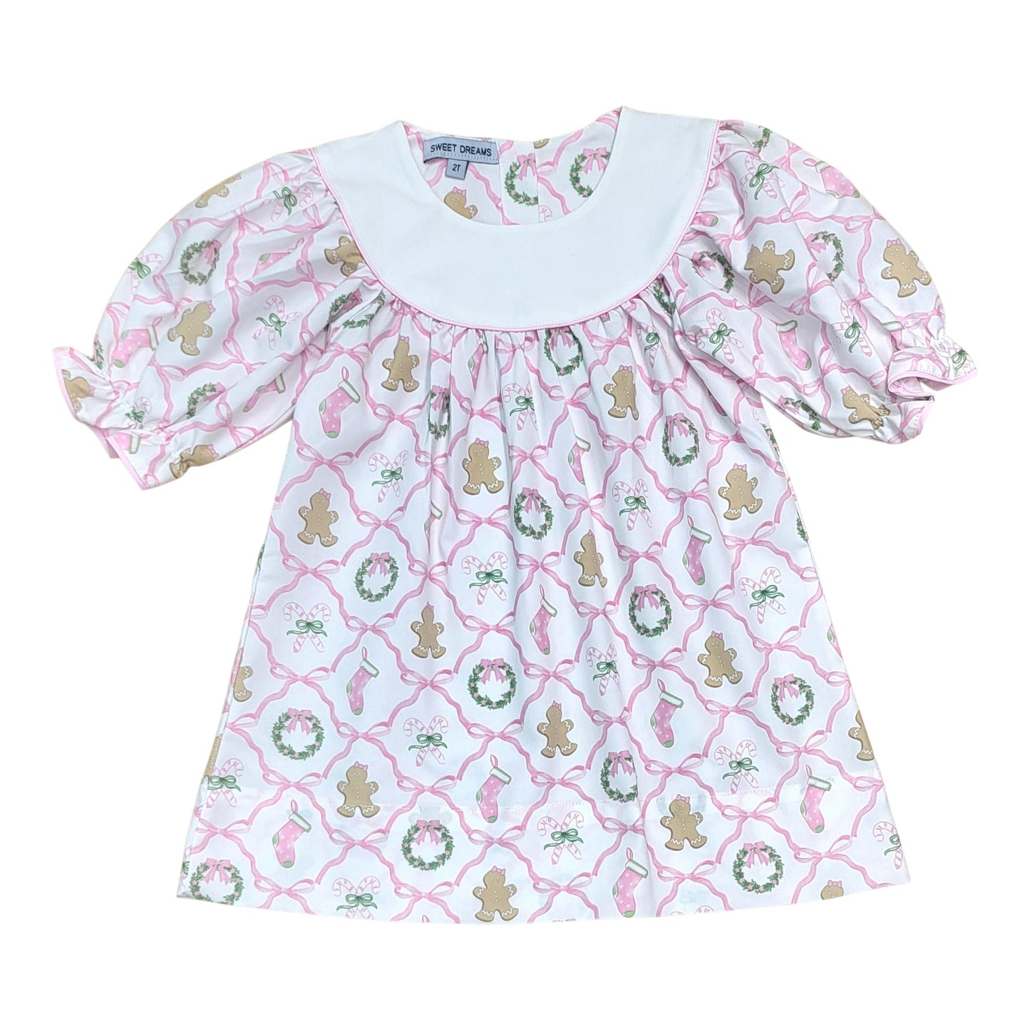 Sweet Dreams Pink Bow infant Dress