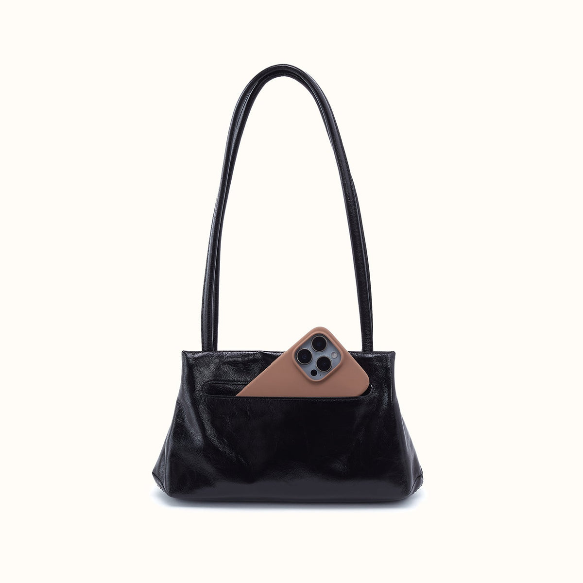 Hobo Adele Frame Shoulder Bag- Black