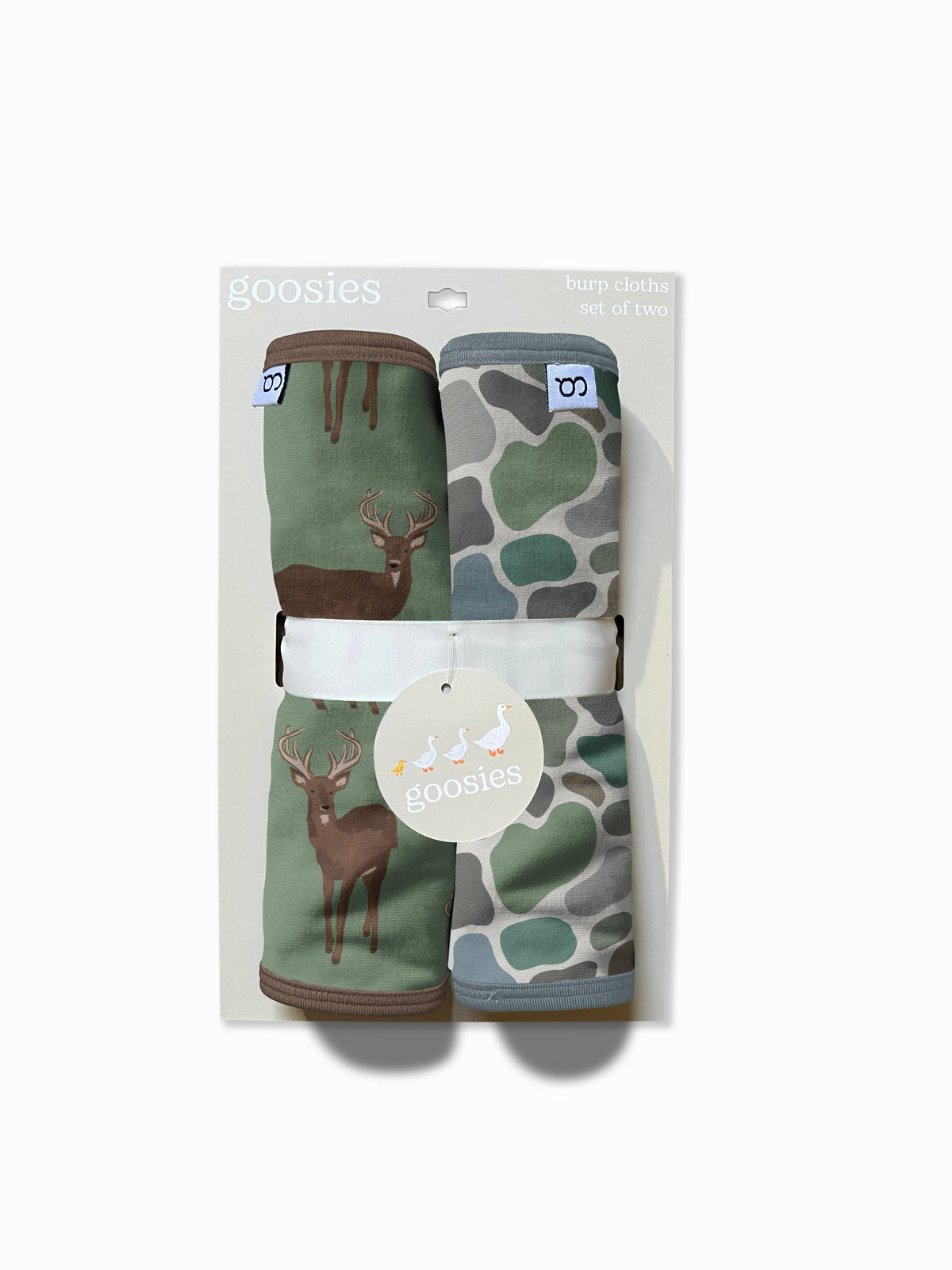Goosies Deer - Burp Cloth Set