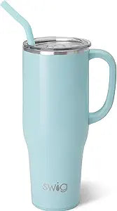 Swig Shimmer Aquamarine Mega Mug 40oz