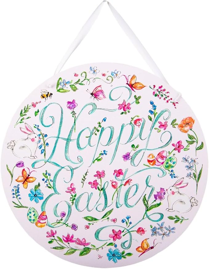 Beck's Happy Easter Door Hanger