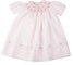 Feltman Pearl Flower Bishop Dress Pink 86549