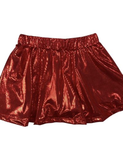 Blakely Skort- red sparkle