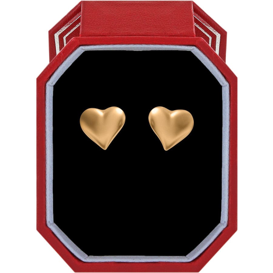 Brighton Gold Young At Heart Mini Post Earrings