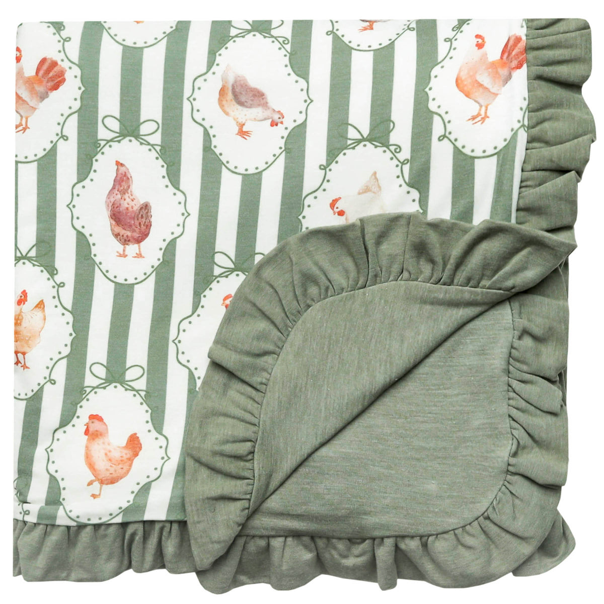 CP Constance Ruffled Three Layer Quilt