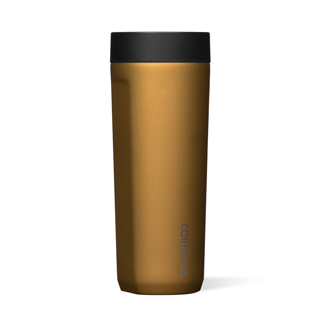 Corkcicle Matte Gold Commuter 17oz