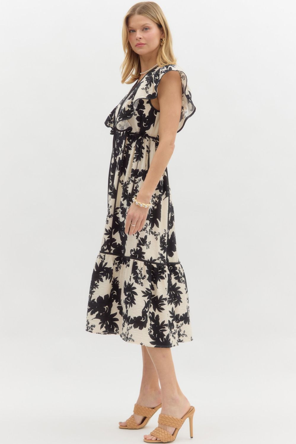 Dusky Petals Dress