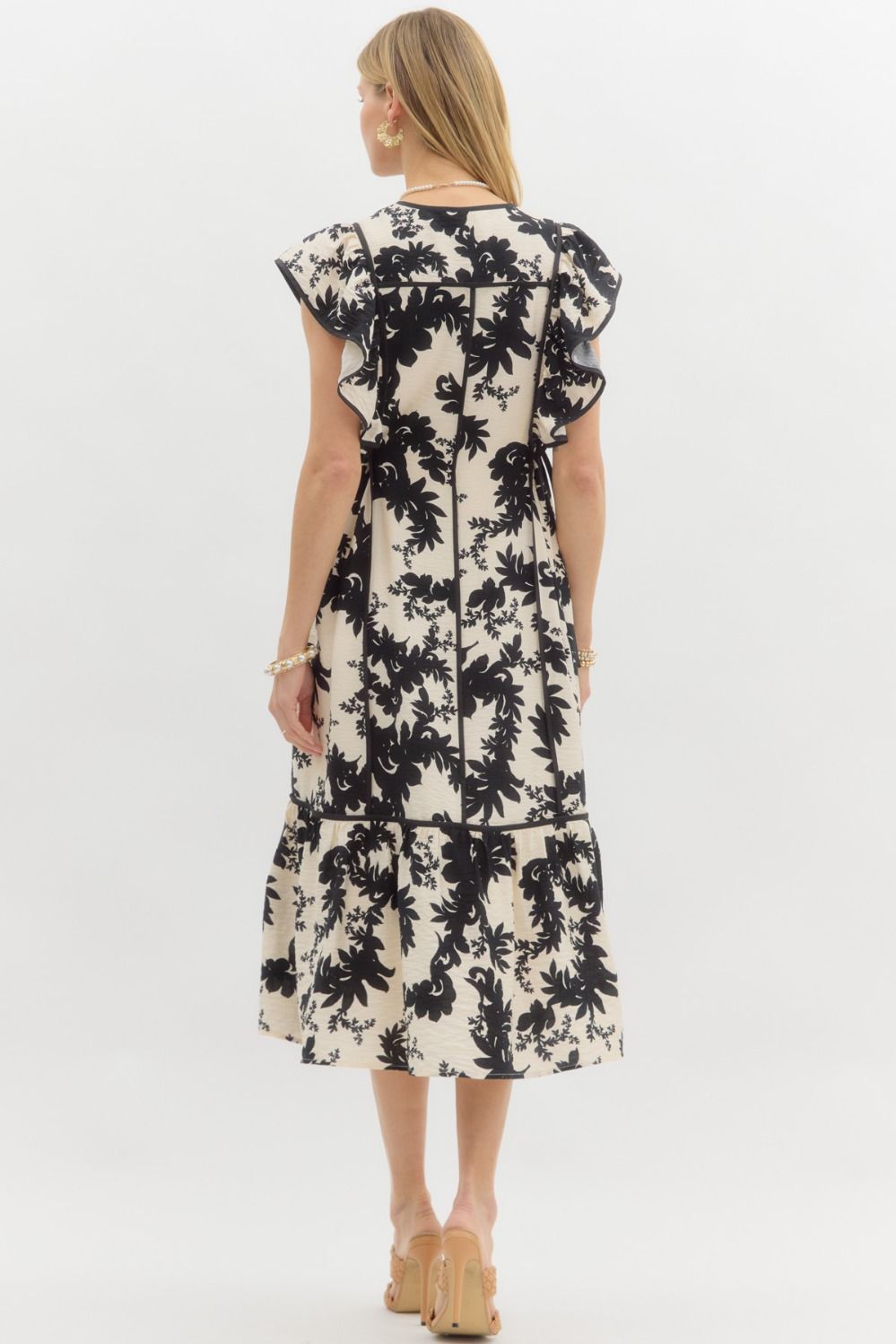 Dusky Petals Dress