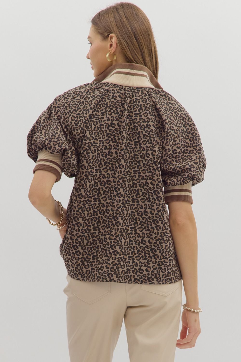 Leopard Luxe Blouse