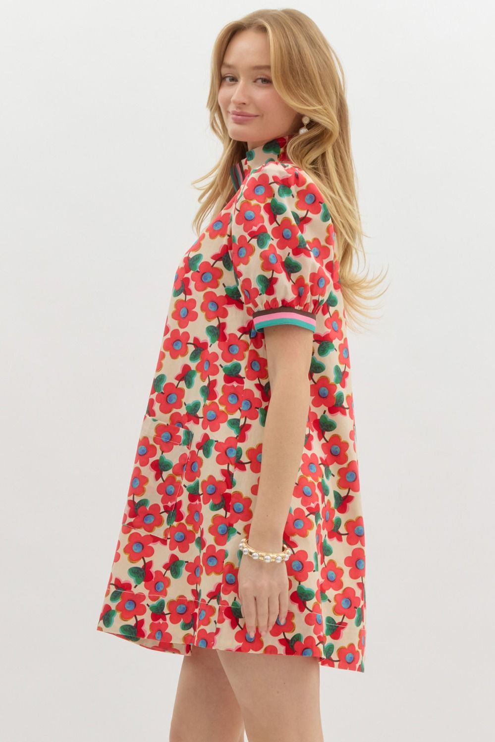Retro Floral Dress