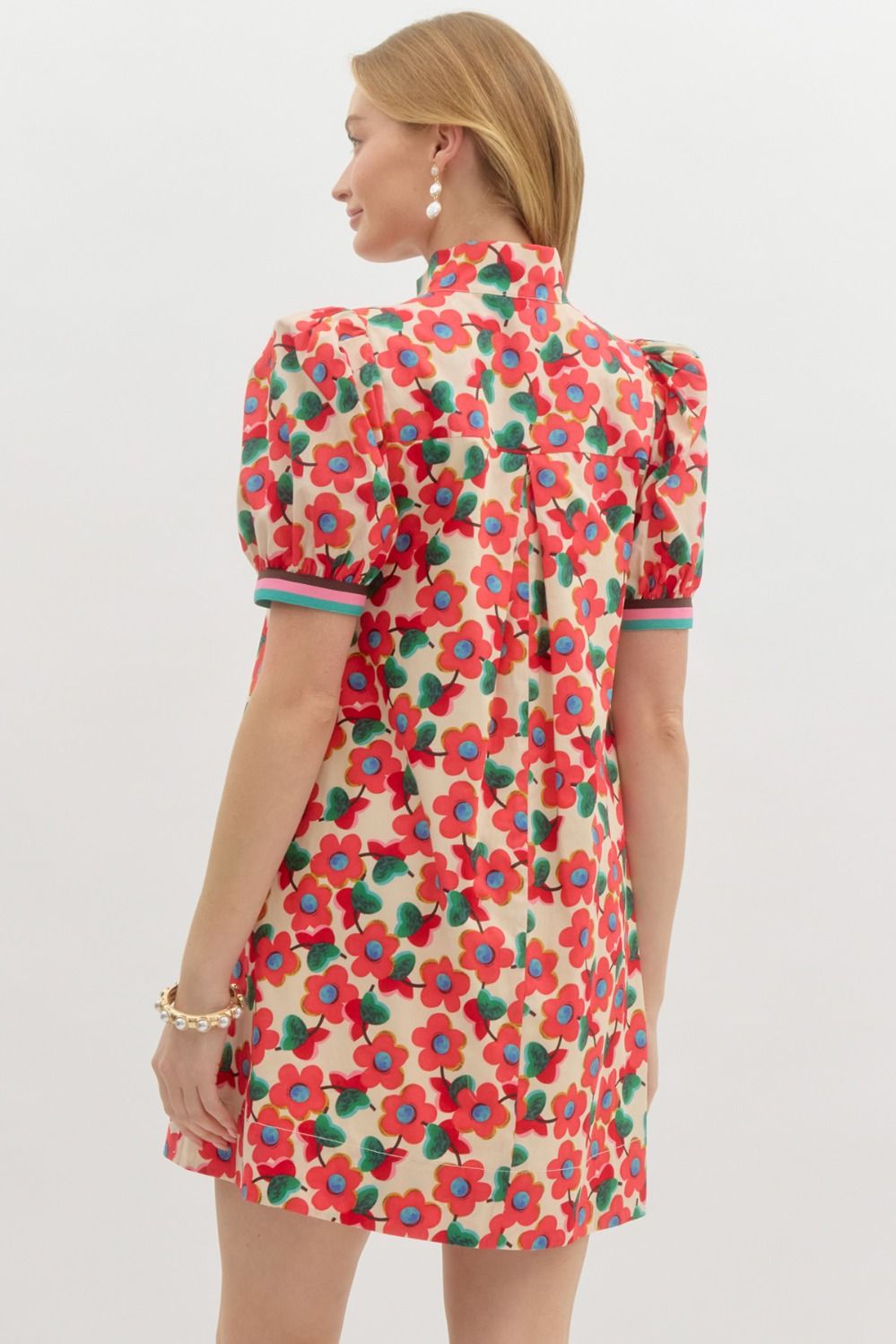 Retro Floral Dress