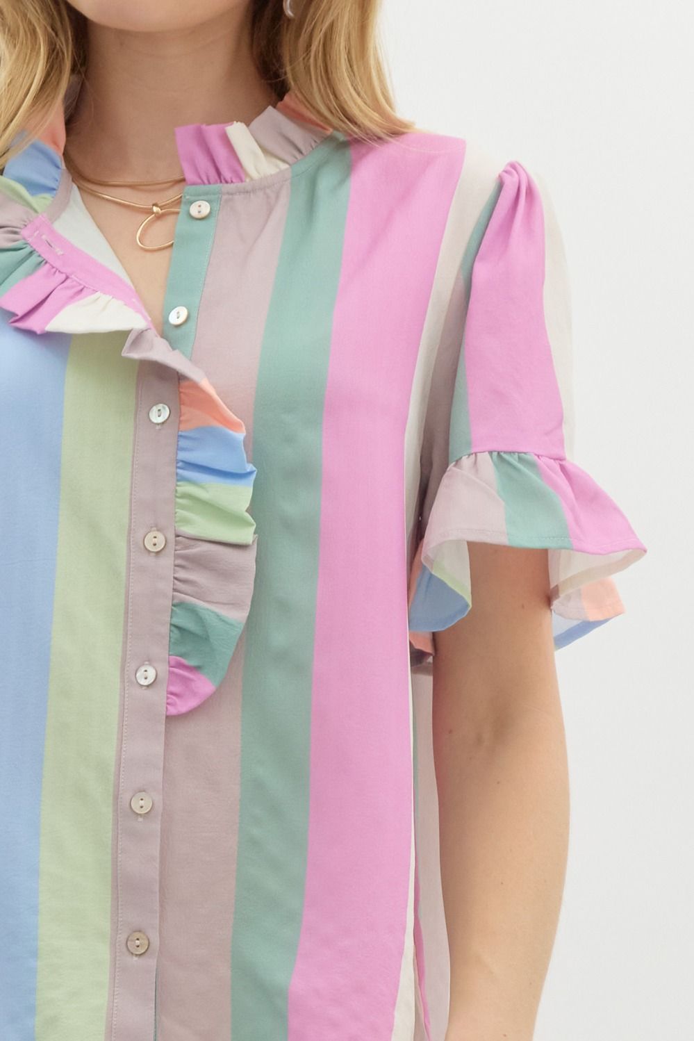 Skylar Stripe Top