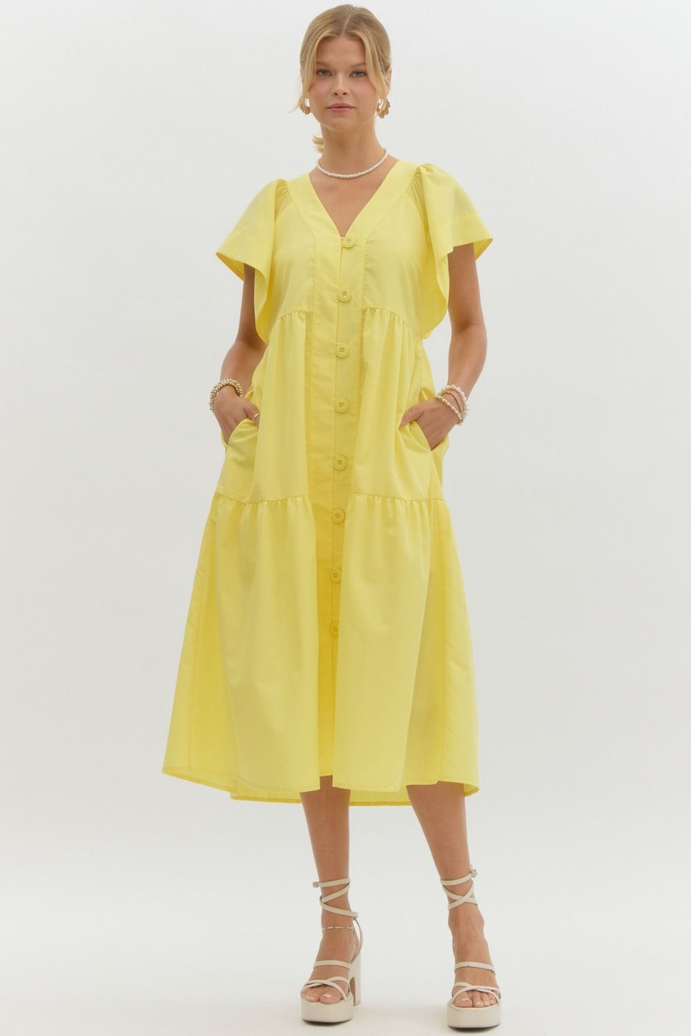 Karina Yellow Dress