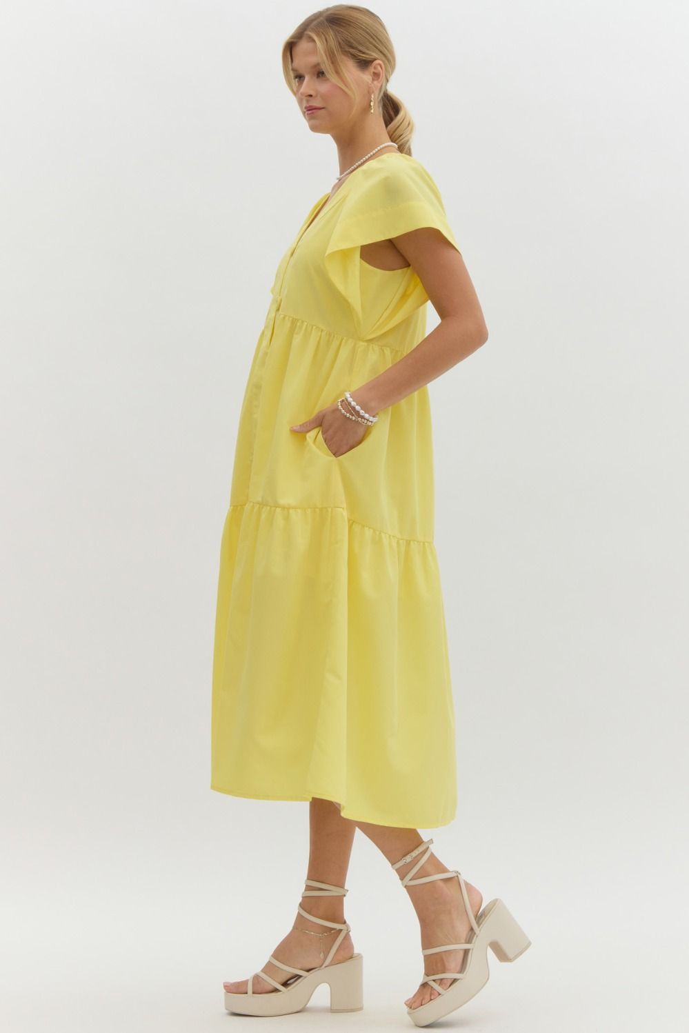 Karina Yellow Dress