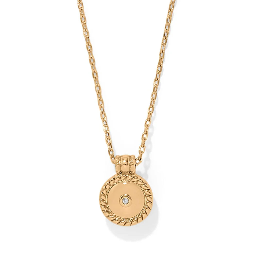 Brighton Illumina Celeste Dome Necklace Gold JM0133