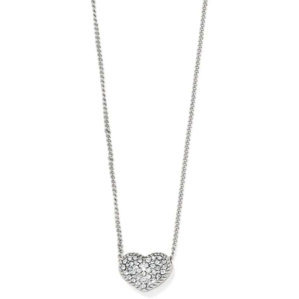 Brighton Illumina Celeste Heart Petite Silver JD7024
