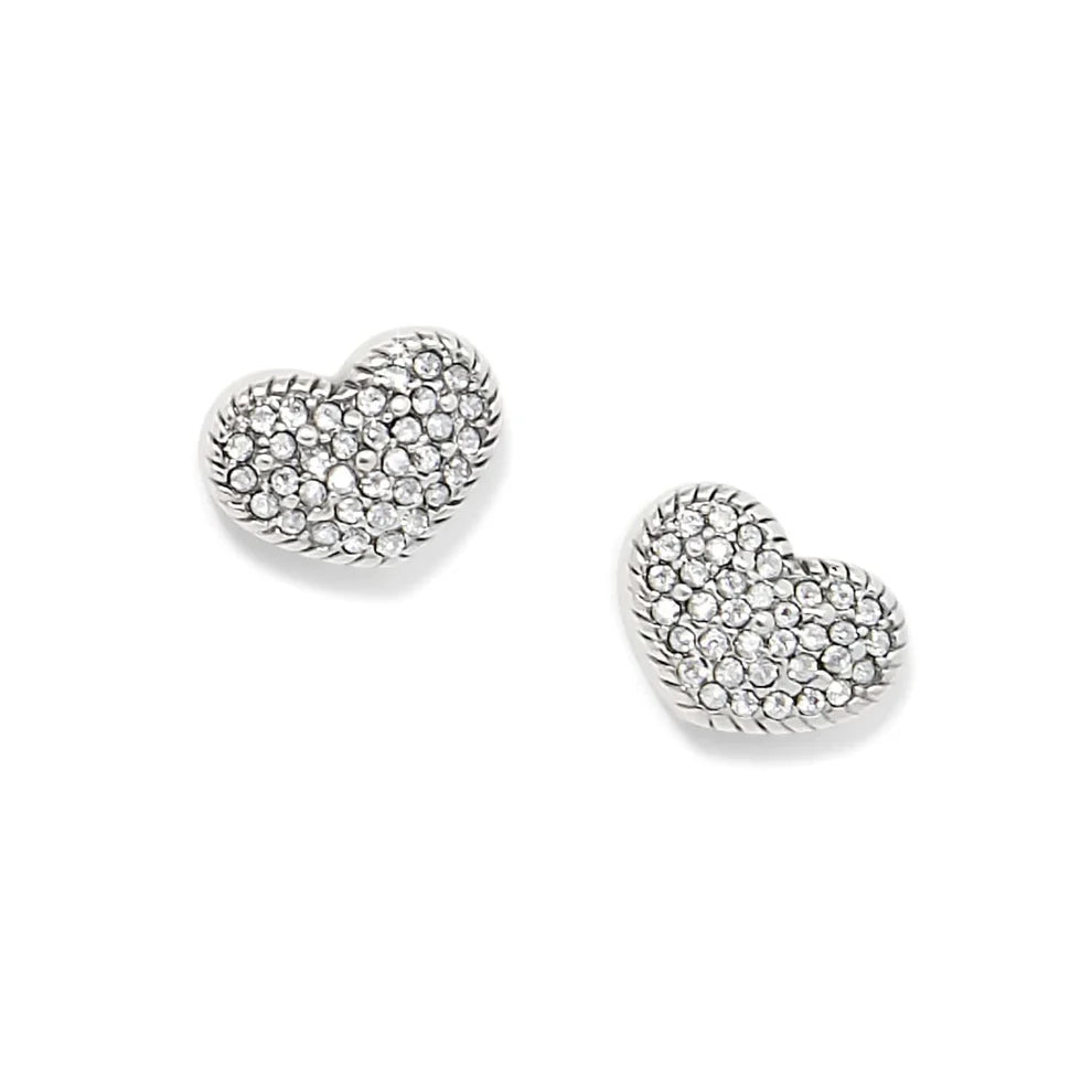 Brighton Illumina Celeste Heart Post Earrings JA0039