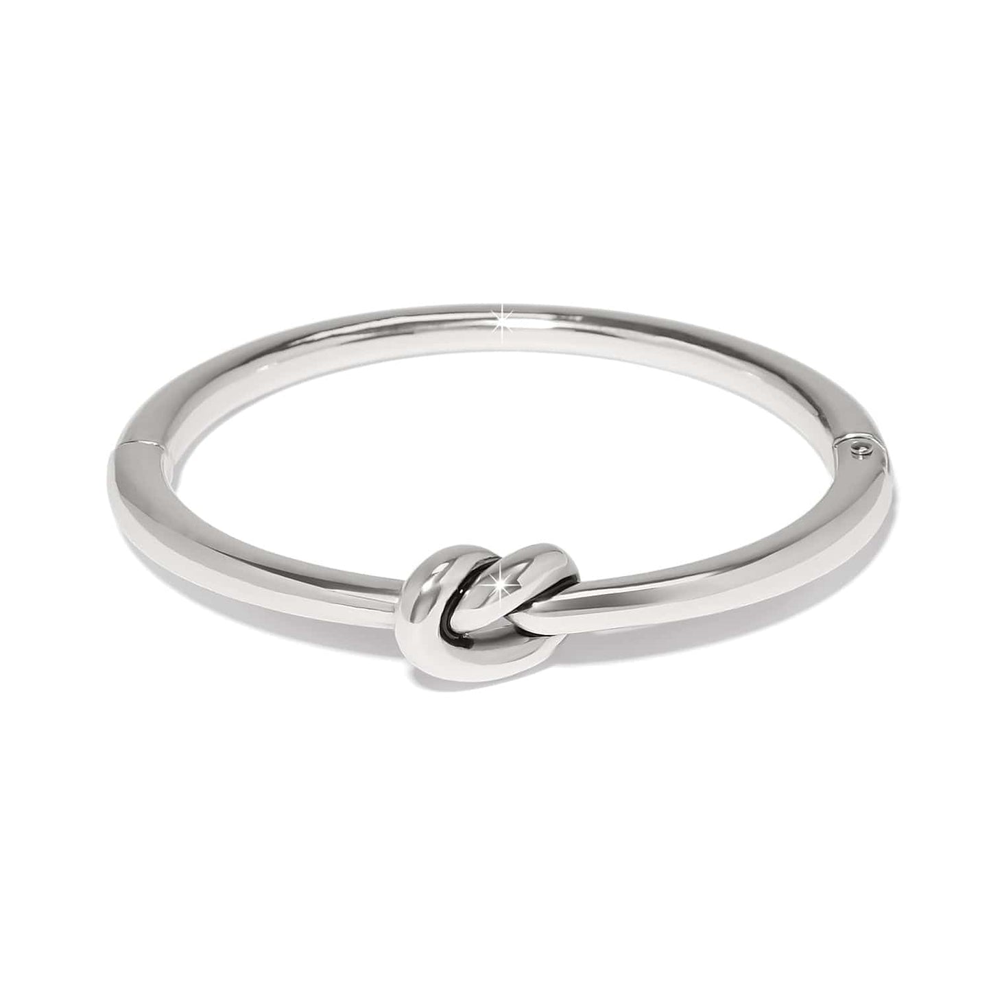 Brighton Silver Interlok Single Knot Bangle JF0317