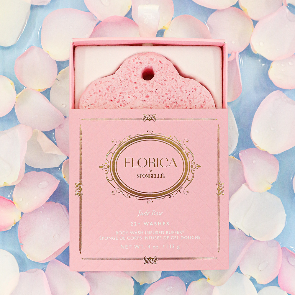 Spongelle Florica Jude Rose Body Buffer