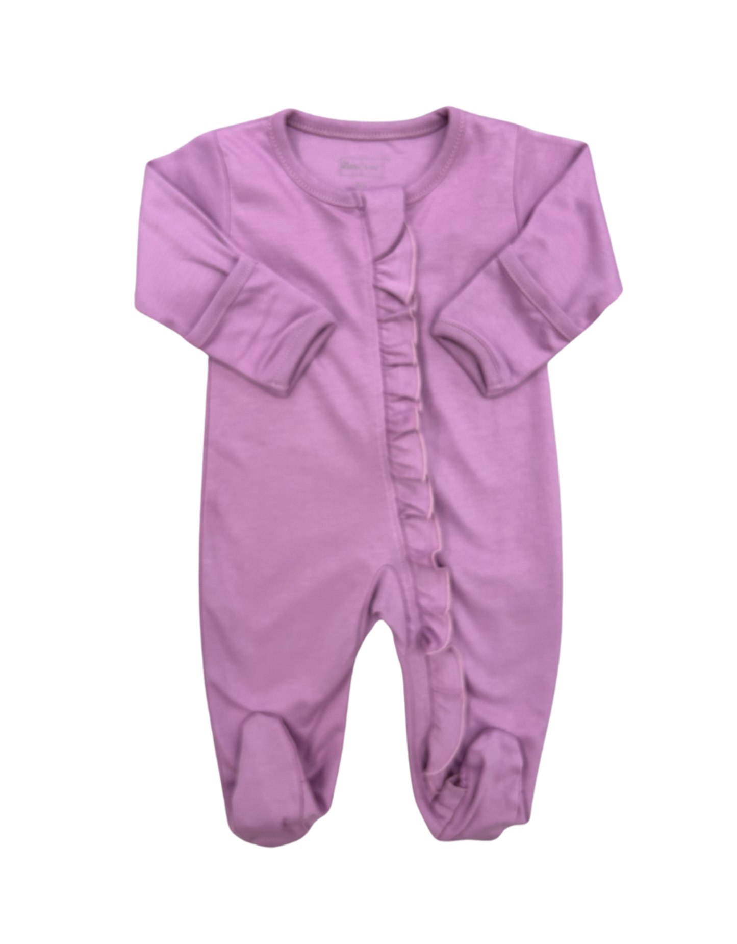 Kissy Kissy Mauve Footie w/ Zip