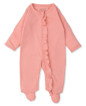 Kissy Kissy Pink Zip Footie