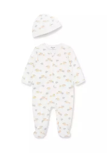 Little Me Hedgehog Zipper Footie