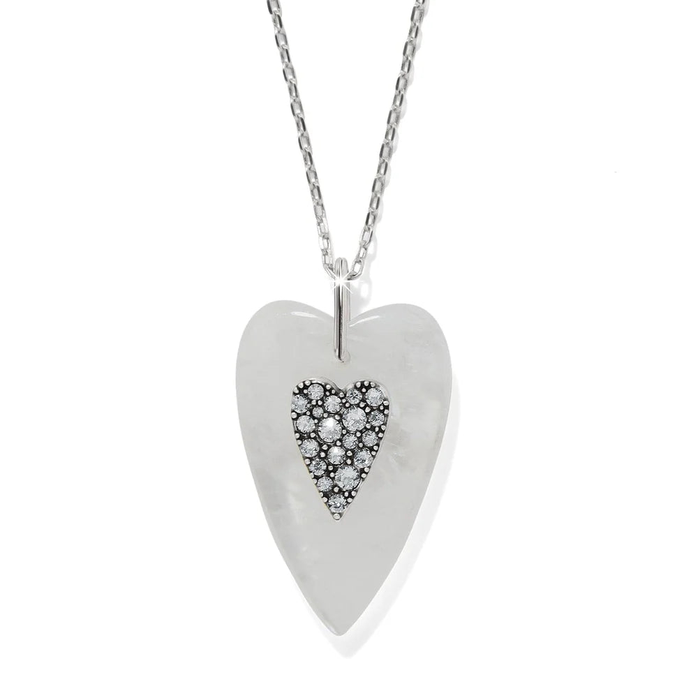 Love Messages B You Crystal Quartz Necklace JM016C
