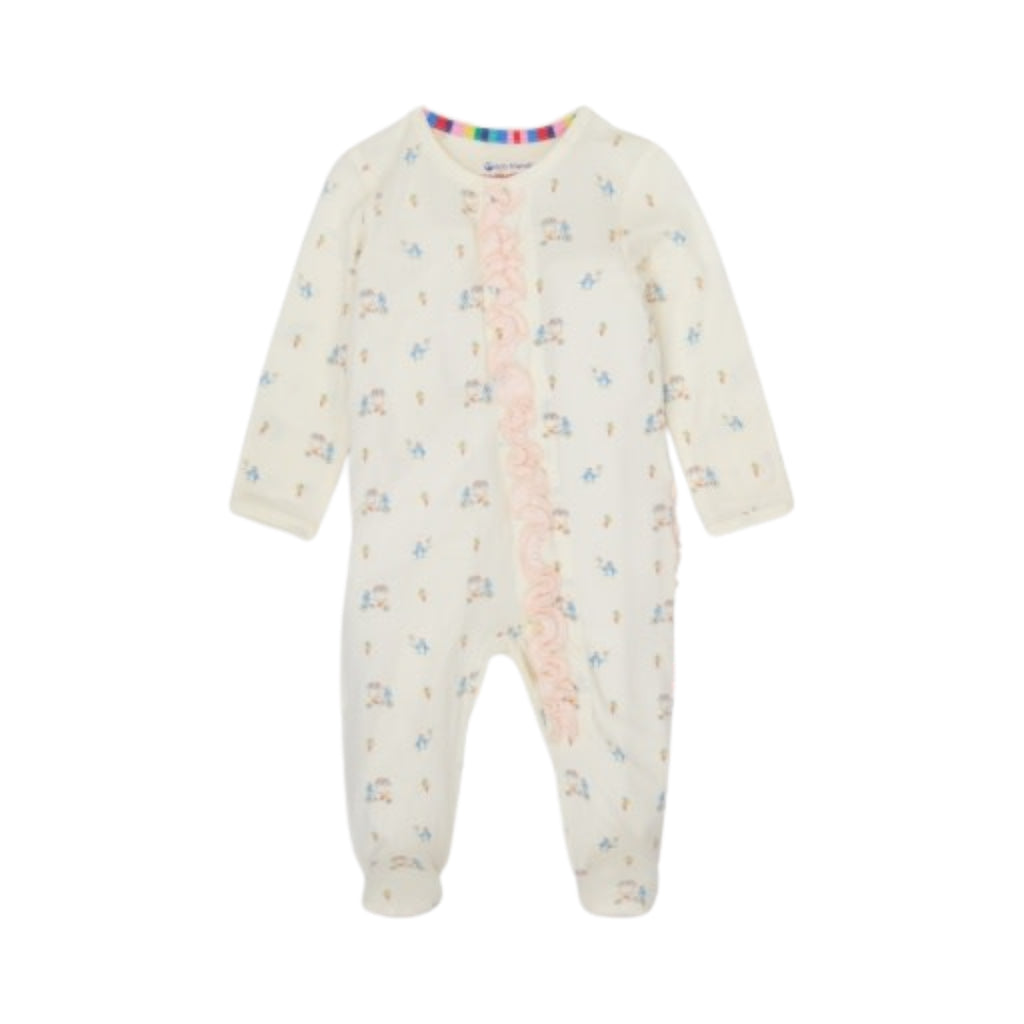 MM Penguin Pints Footie W/ Ruffle