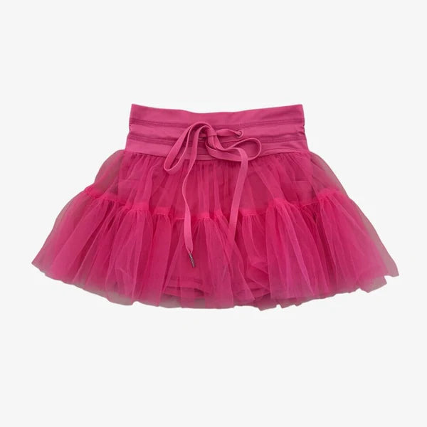 Velvet Fawn Poppy Fucshia Skort