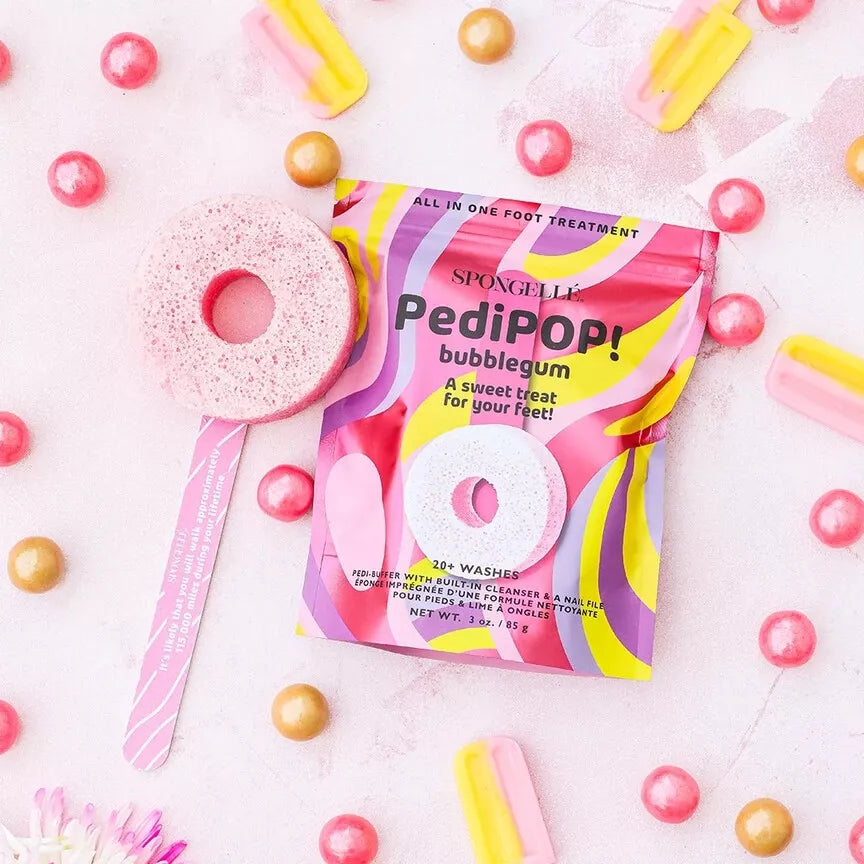Spongelle Pedi Pop- Bubblegum