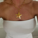 Chan-Sutt Pearls Star Necklace